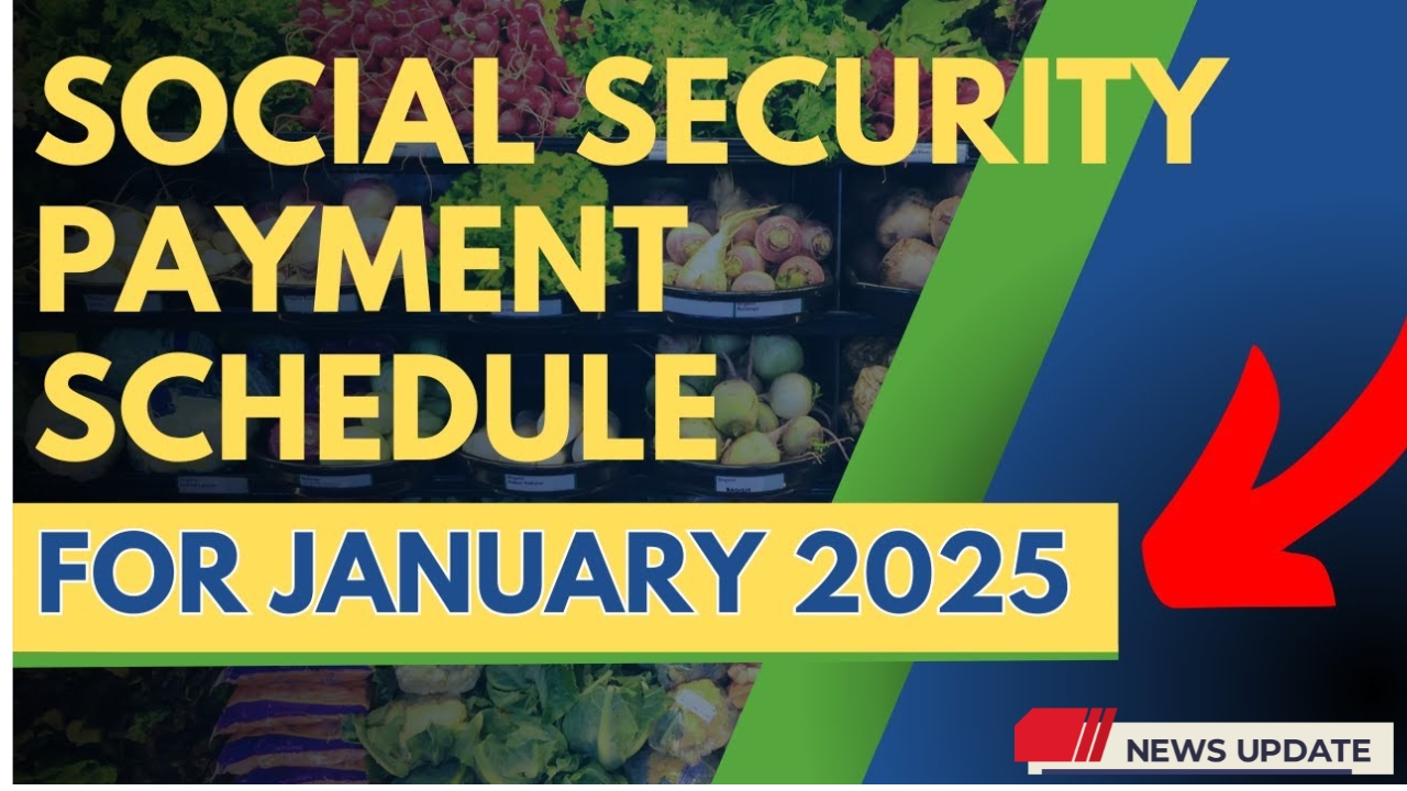 Social Security January 2025 Payment Schedule