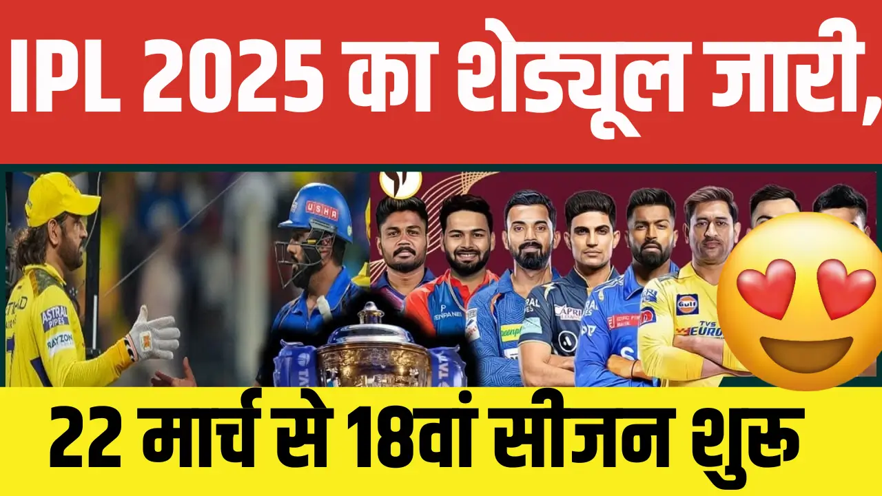 IPL Schedule 2025